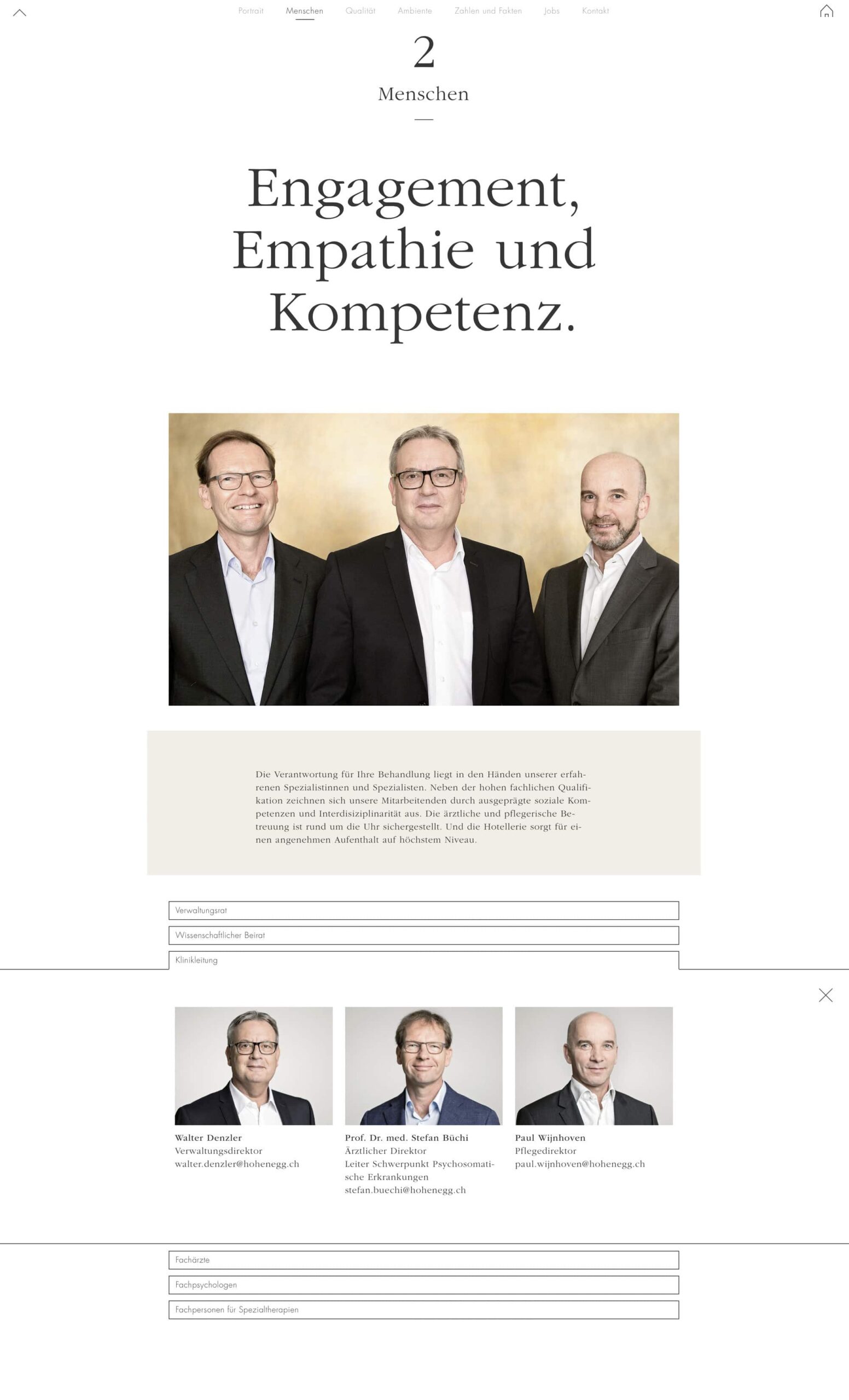 marke17 Privatklinik Hohenegg Website