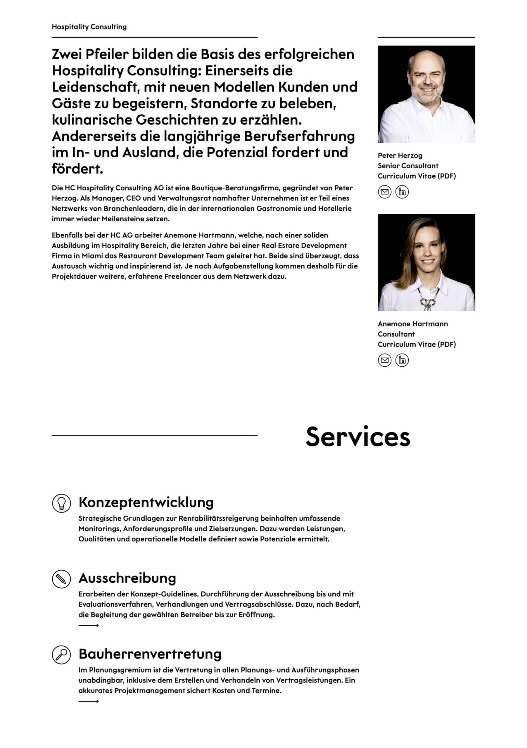 marke17 HC Hospitality Consulting AG