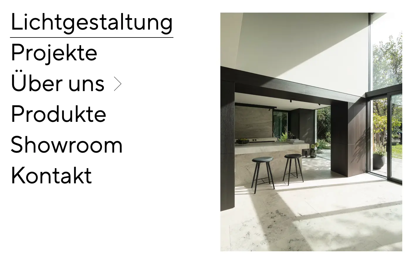 Projekt Lichtgestalter Navigation